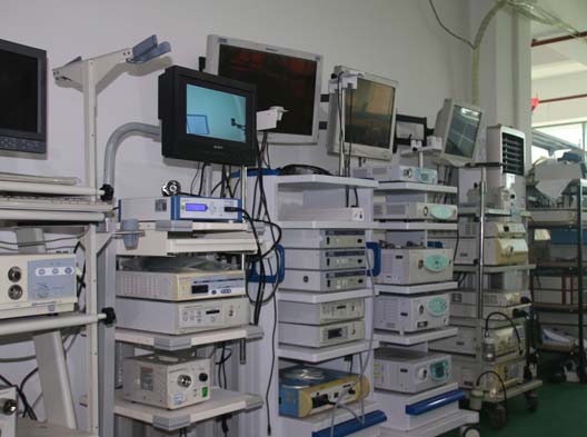 Test Area of Rigid Endoscopy