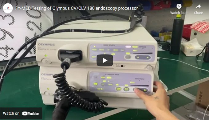 FY-MED Testing of Olympus CV/CLV 180 endoscopy processor