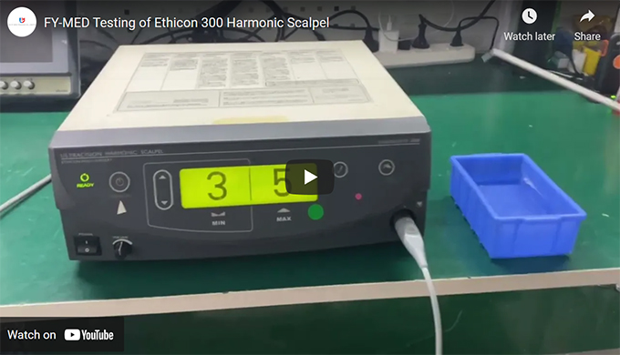 FY-MED Testing of Ethicon 300 Harmonic Scalpel