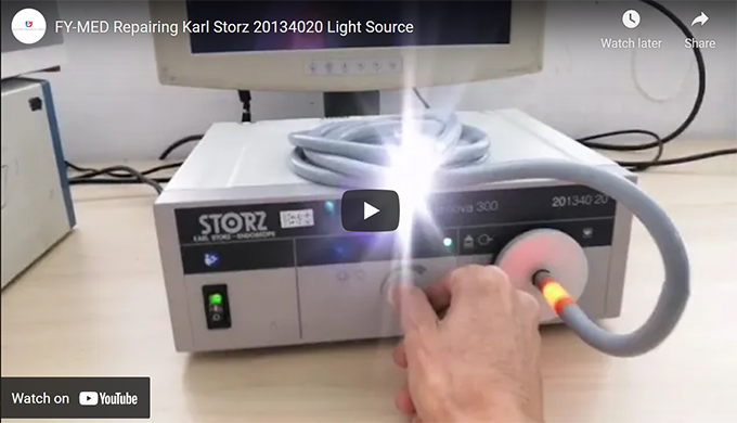 FY-MED Repairing Karl Storz 20134020 Light Source