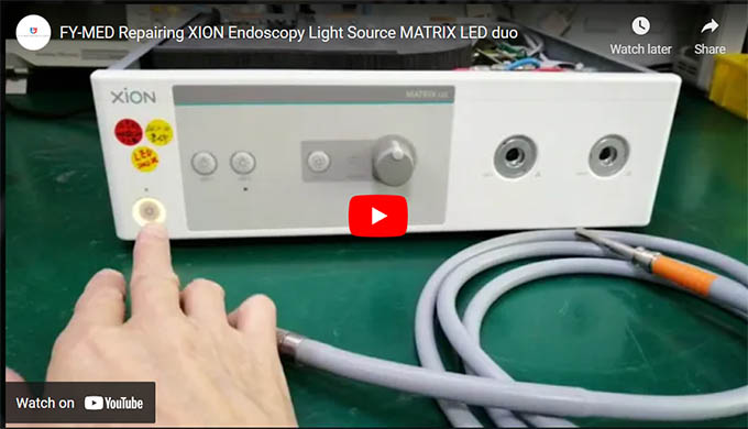 FY-MED Repairing XION Endoscopy Light Source MATRIX LED duo