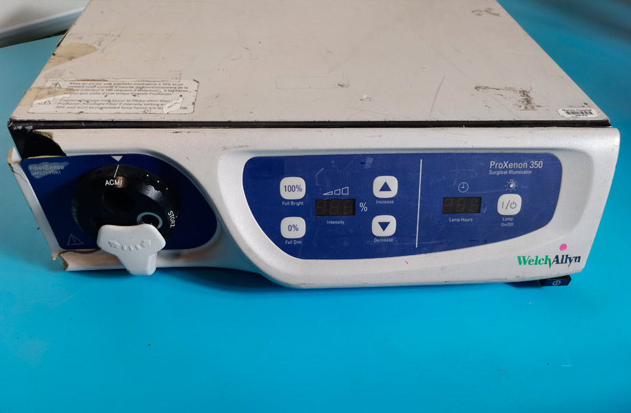 endoscopy scope welch allyn proxenon 350 surgical illuminator