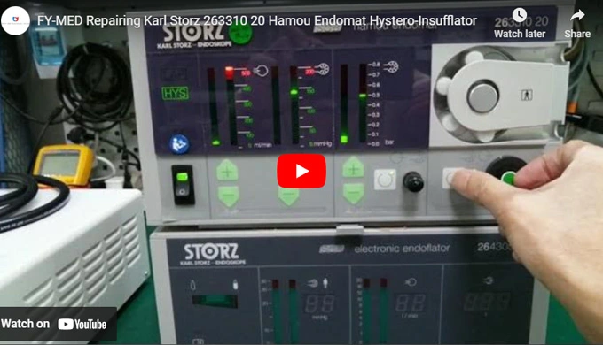 FY-MED Repairing Karl Storz 263310 20 Hamou Endomat Hystero-Insufflator