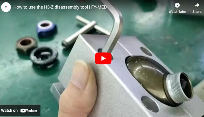 How to use the H3-Z disassembly tool | FY-MED