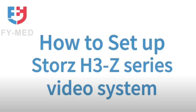 How to Set Up: Karl Storz Image System| FY-MED
