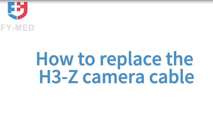 How to replace the H3-Z camera cable